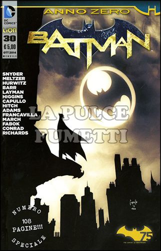 BATMAN # 87 - NUOVA SERIE 30 - ANNO ZERO - GOTHTOPIA 1